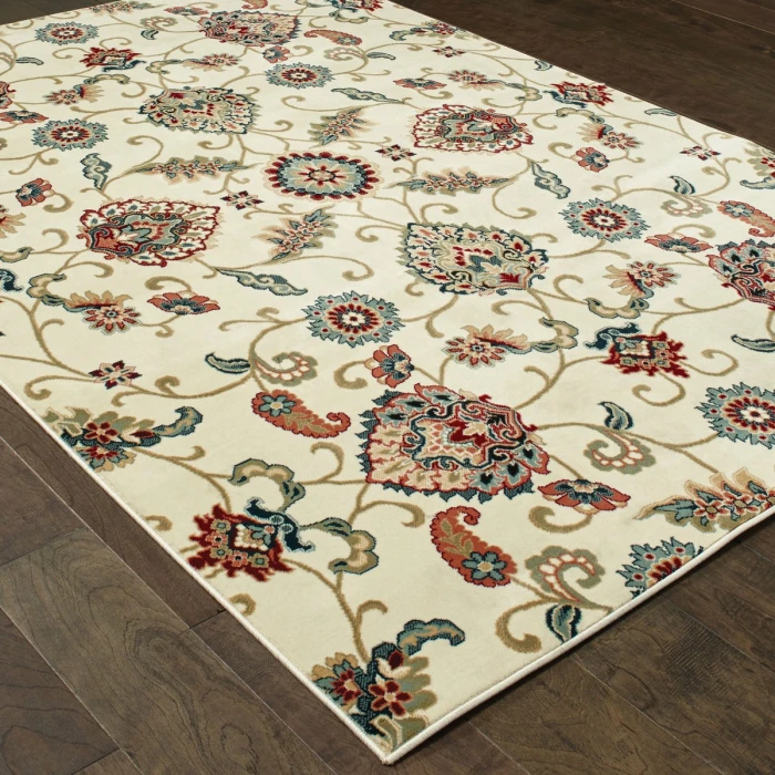 Oriental Weavers Area Rug Kashan 9946W Ivory 1'10" X  3' 0"