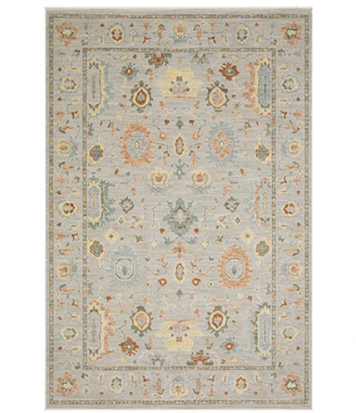 Oriental Weavers KEATON Grey KEA03 9ft.10in. X 12ft.10in. Rect. Rug