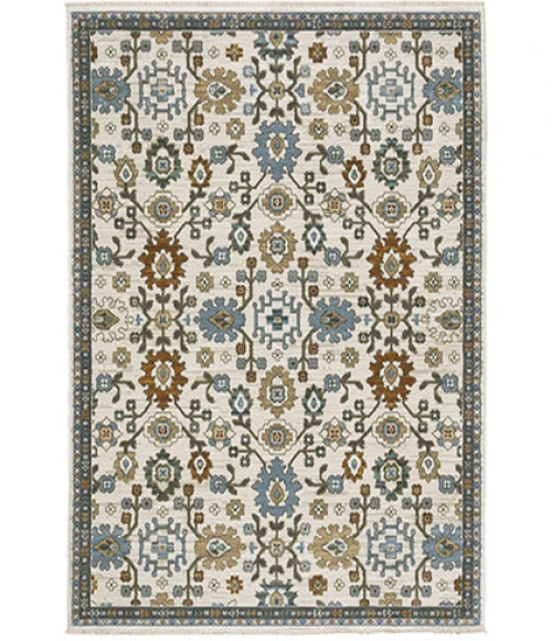 Oriental Weavers KEIRA kei02 Ivory/Multi Rug 3' 3X5'