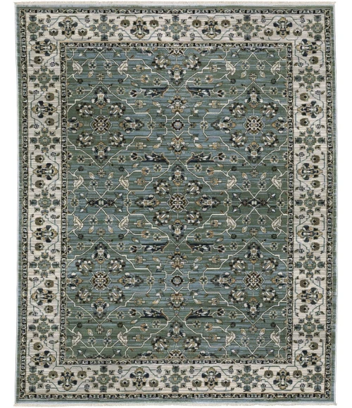 Oriental Weavers KEIRA kei07 Blue/Green Rug 3' 3X5'