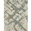 Oriental Weavers Kipton Kip08 Grey/ Teal 8 Ft. X 10 Ft. Rectangle Rug