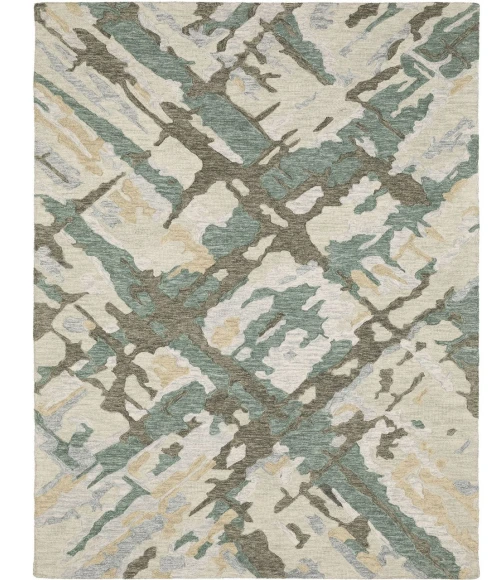 Oriental Weavers KIPTON kip08 Grey/Teal Rug 8'X10'