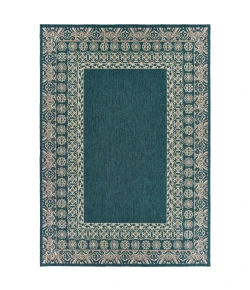 Oriental Weavers Latitude 1503B Blue/ Grey Area Rug 6 ft. 7 in. X 9 ft. 2 in. Rectangle