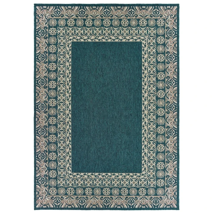 Oriental Weavers Area Rug Latitude 1503B Blue 7'10" X 10'