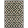 Oriental Weavers Latitude 1904K Grey/ Orange Area Rug 3 ft. 3 in. X 5 ft. Rectangle