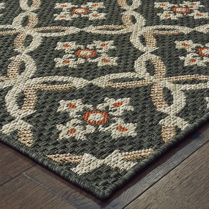 Oriental Weavers Area Rug Latitude 1904K Grey 3' 3" X  5'
