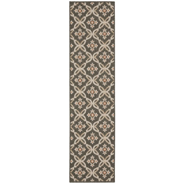 Oriental Weavers Area Rug Latitude 1904K Grey 3' 3" X  5'
