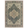 Oriental Weavers Latitude 001J3 Grey/ Gold Area Rug 3 ft. 3 in. X 5 ft. Rectangle