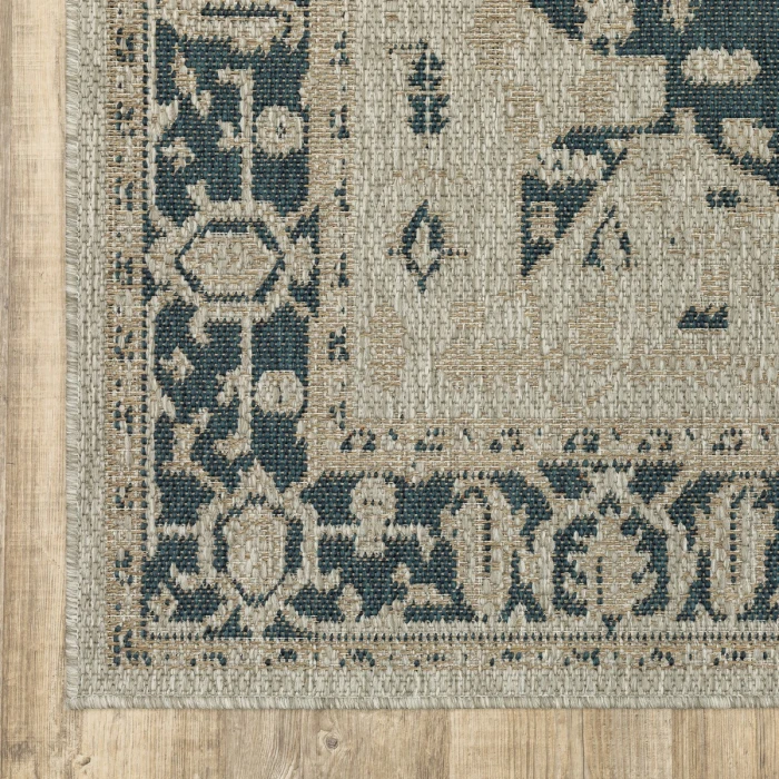 Oriental Weavers Area Rug Latitude 001J3 Grey 9'10" X 12'10"