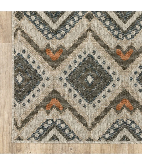 Oriental Weavers Area Rug Latitude 002X3 Grey 7'10" X 10'
