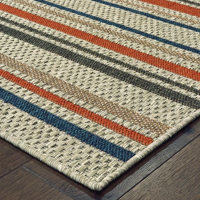 Oriental Weavers Area Rug Latitude 602W3 Grey 7'10" X 10'