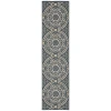 Oriental Weavers Latitude 609B3 Blue/ Grey Area Rug 1 ft. 10 in. X 7 ft. 6 in. Runner