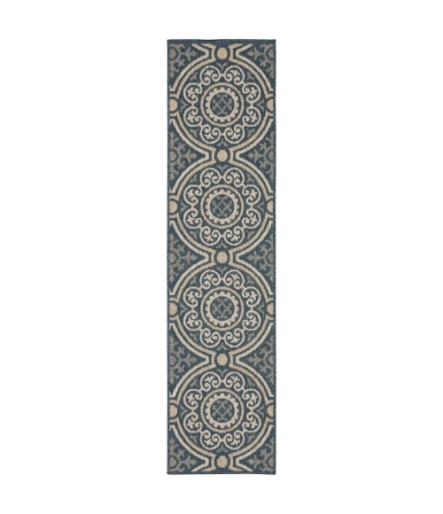 Oriental Weavers Area Rug Latitude 609B3 Blue 6' 7" X  9' 2"