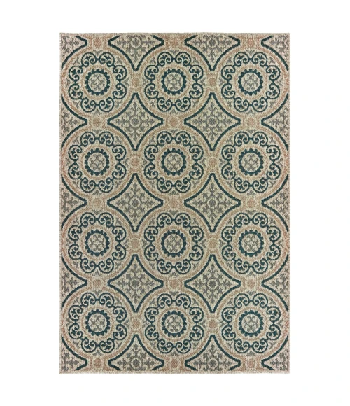 Oriental Weavers Area Rug Latitude 609X3 Grey 6' 7" X  9' 2"