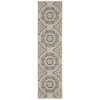 Oriental Weavers Latitude 609X3 Grey/ Blue Area Rug 1 ft. 10 in. X 7 ft. 6 in. Runner