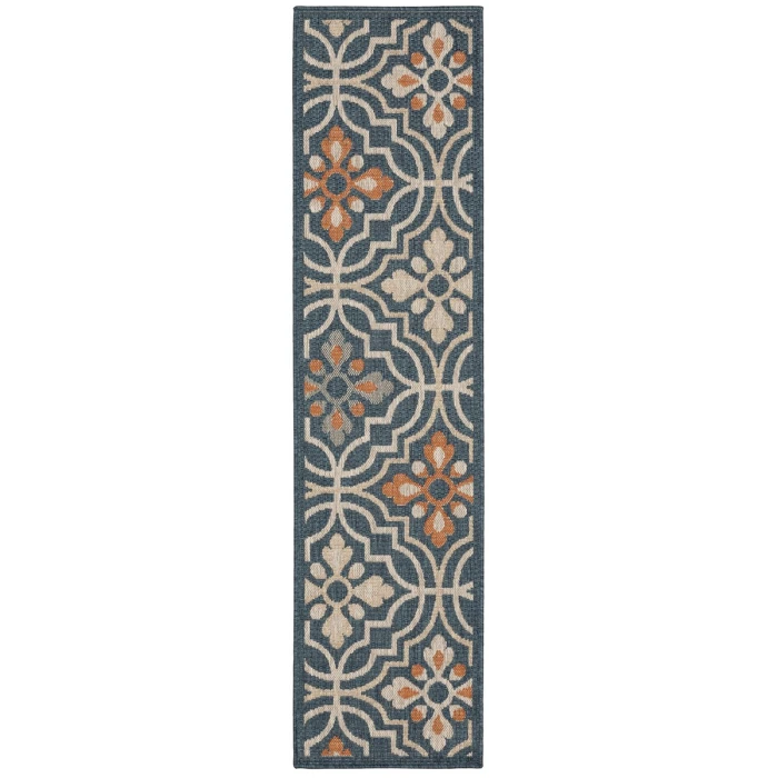 Oriental Weavers Area Rug Latitude 709B3 Blue 7'10" X 10'
