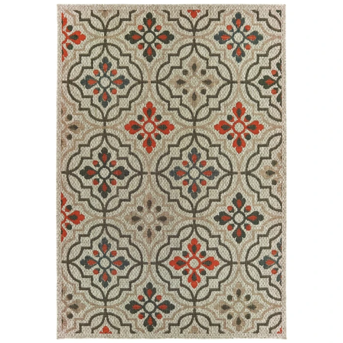 Oriental Weavers Area Rug Latitude 709Y3 Grey 7'10" X 10'