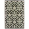 Oriental Weavers Latitude 8020K Grey/ Charcoal Area Rug 3 ft. 3 in. X 5 ft. Rectangle