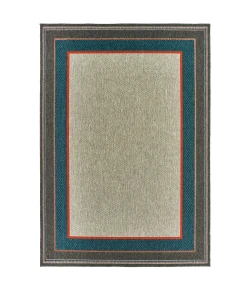 Oriental Weavers Latitude 8021L Grey/ Blue Area Rug 9 ft. 10 in. X 12 ft. 10 in. Rectangle