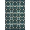 Oriental Weavers Latitude 806B3 Blue/ Grey Area Rug 3 ft. 3 in. X 5 ft. Rectangle