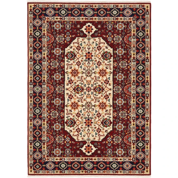 Oriental Weavers Area Rug Lilihan 1802W Red 3' 3" X  5'