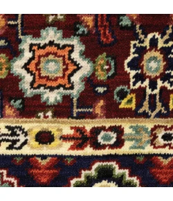 Oriental Weavers Lilihan 1802W Red/ Ivory Area Rug 7 ft. 10 in. X 10 ft. 10 in. Rectangle