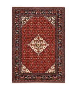 Oriental Weavers Lilihan 001C6 Red/ Blue Area Rug 2 ft. X 3 ft. Rectangle