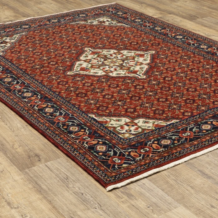 Oriental Weavers Area Rug Lilihan 001C6 Red 2' 6" X 12' Runner