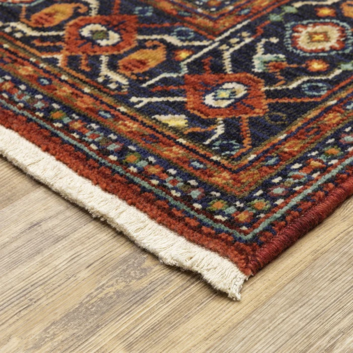 Oriental Weavers Area Rug Lilihan 001C6 Red 2' 6" X 12' Runner