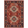 Oriental Weavers Lilihan 2061V Red/ Blue Area Rug 2 ft. X 3 ft. Rectangle