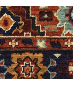 Oriental Weavers Lilihan 2061V Red/ Blue Area Rug 2 ft. X 3 ft. Rectangle