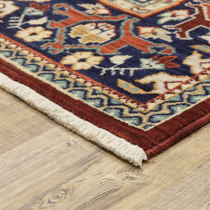 Oriental Weavers Area Rug Lilihan 2062R Red 5' 3" X  7' 6"