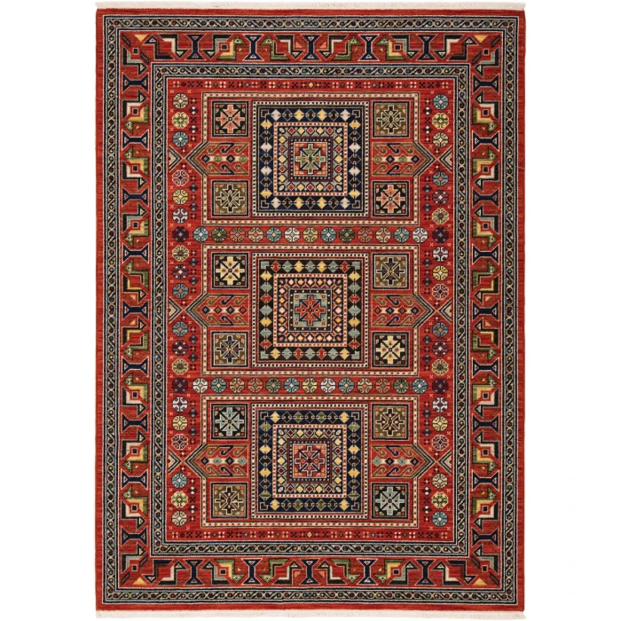 Oriental Weavers Area Rug Lilihan 002C6 Red 7'10" X 10'10"