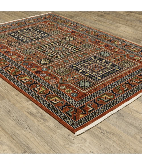 Oriental Weavers Area Rug Lilihan 002C6 Red 7'10" X 10'10"
