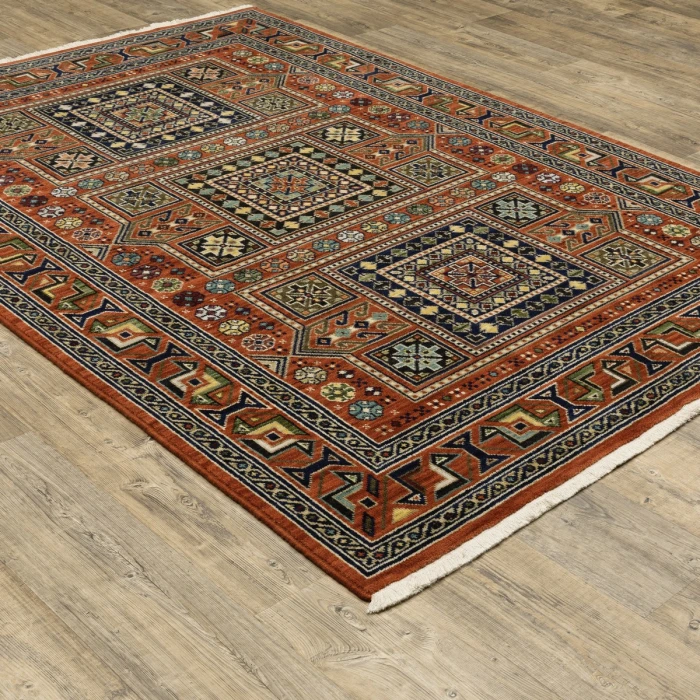 Oriental Weavers Area Rug Lilihan 002C6 Red 7'10" X 10'10"