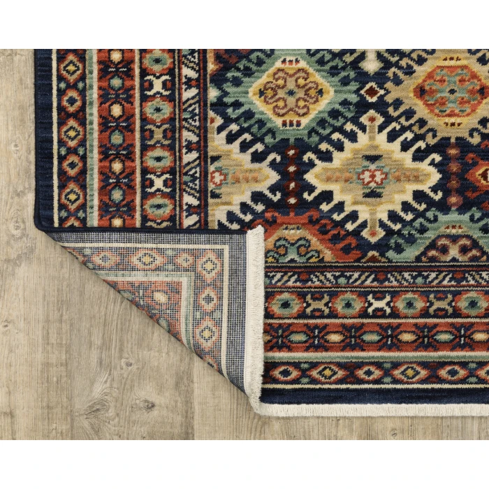 Oriental Weavers LILIHAN 3b Navy/Multi Rug 2'X3'