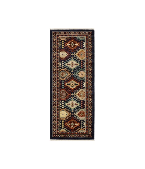 Oriental Weavers LILIHAN 3b Navy/Multi Rug 7'10X10'10