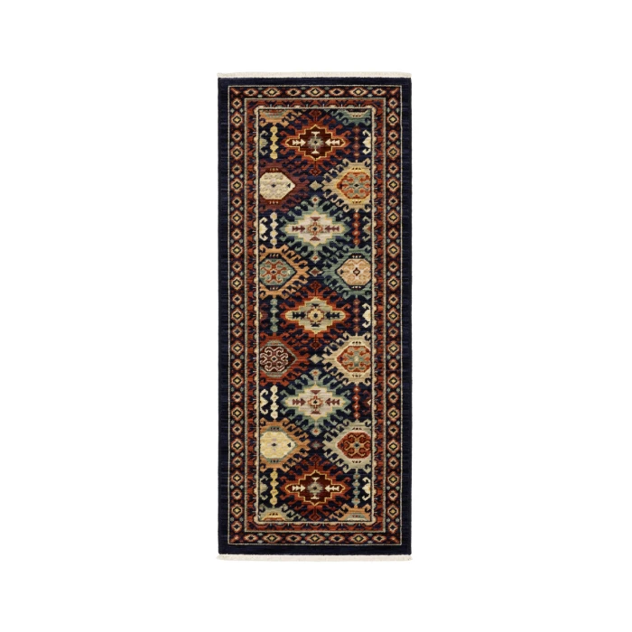 Oriental Weavers LILIHAN 3b Navy/Multi Rug 2'X3'