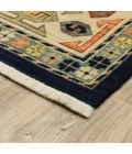Oriental Weavers Area Rug Lilihan 041H6 Blue 5' 3" X  7' 6"