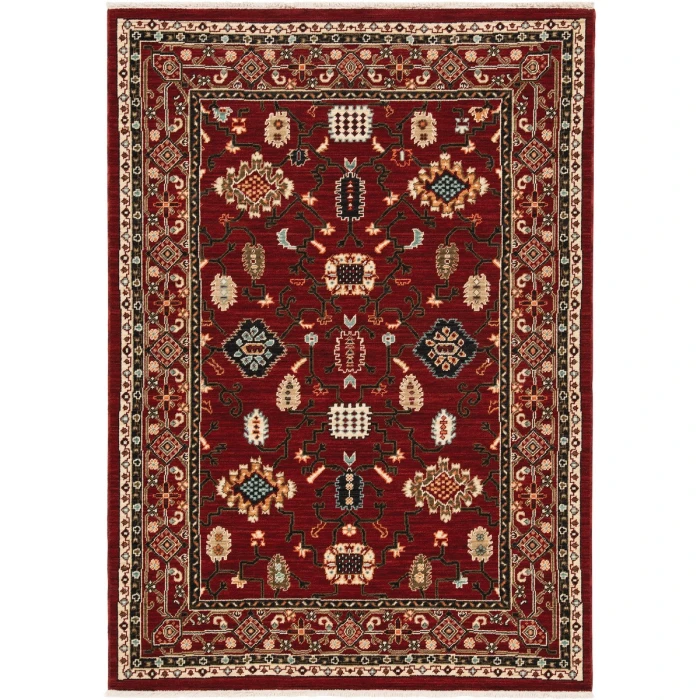 Oriental Weavers Area Rug Lilihan 043S6 Red 5' 3" X  7' 6"