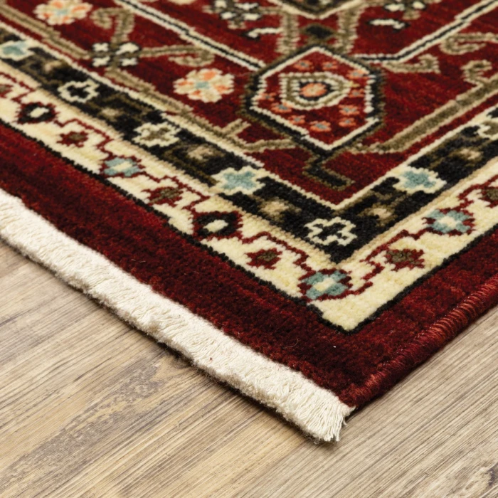 Oriental Weavers Area Rug Lilihan 043S6 Red 5' 3" X  7' 6"