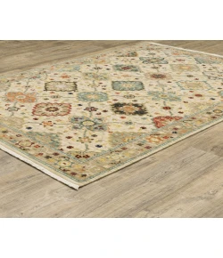 Oriental Weavers Lilihan 4601W Beige/ Multi 2 Ft. X 3 Ft. Rectangle Rug