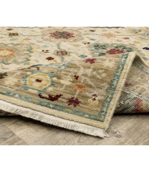 Oriental Weavers LILIHAN 4601w Beige/Multi Rug 2'X3'