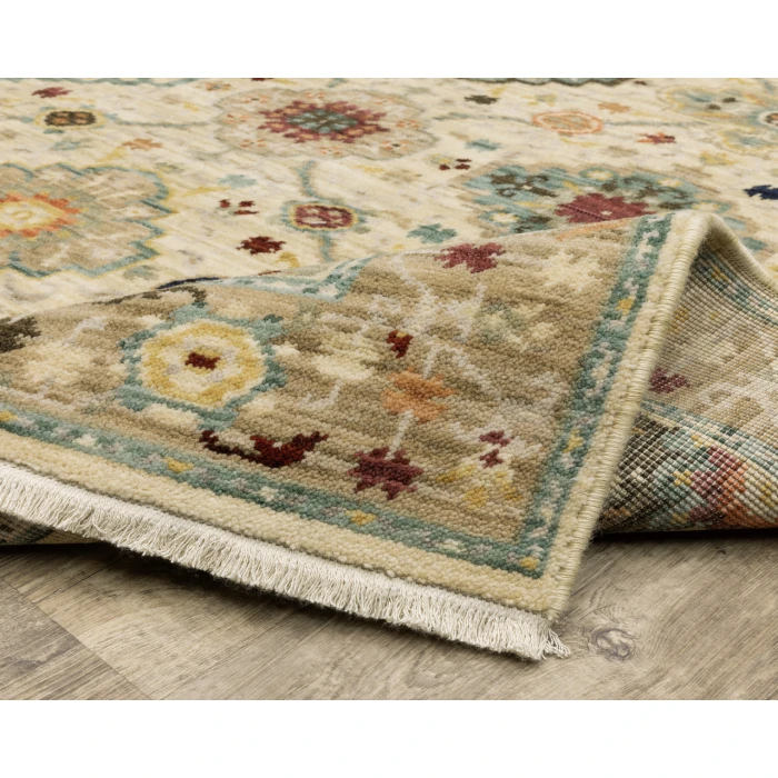 Oriental Weavers LILIHAN 4601w Beige/Multi Rug 2'X3'