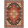 Oriental Weavers Lilihan 4929A Black/ Red Area Rug 7 ft. 10 in. X 10 ft. 10 in. Rectangle