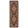 Oriental Weavers Lilihan 4929A Black/ Red Area Rug 2 ft. 6 in. X 12 ft. Runner