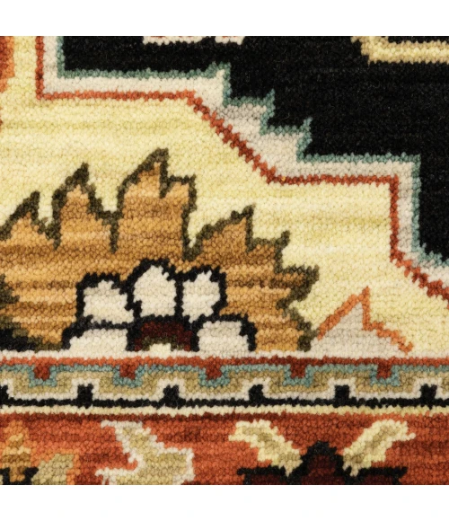 Oriental Weavers Area Rug Lilihan 4929A Black 2' X  3'