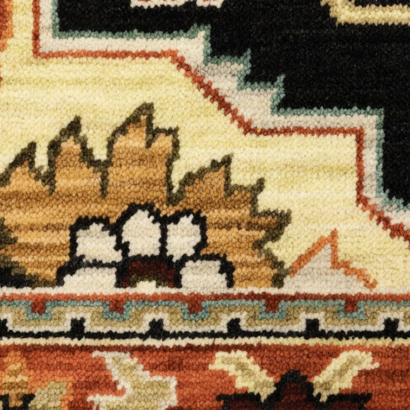 Oriental Weavers Area Rug Lilihan 4929A Black 7'10" X 10'10"