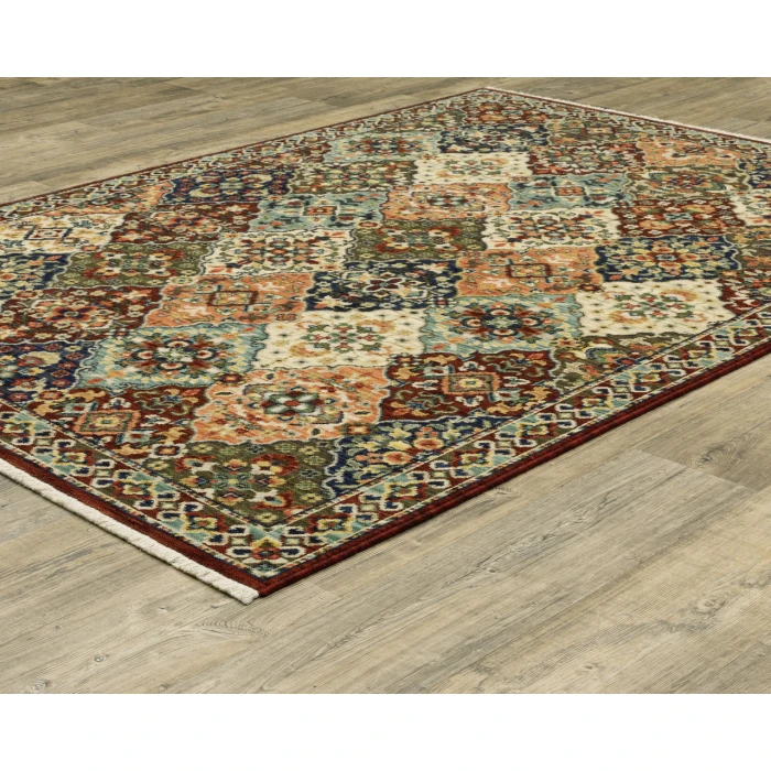 Oriental Weavers LILIHAN 50x Red/Multi Rug 2'X3'