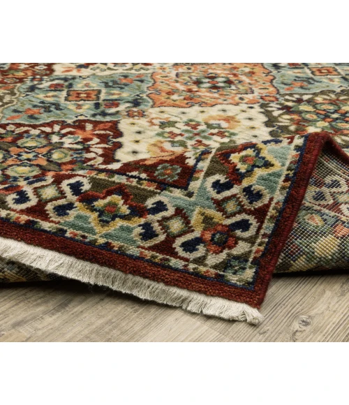 Oriental Weavers LILIHAN 50x Red/Multi Rug 2'X3'